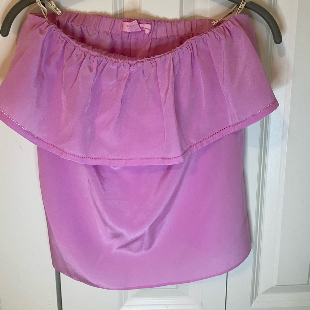 Purple lilly top